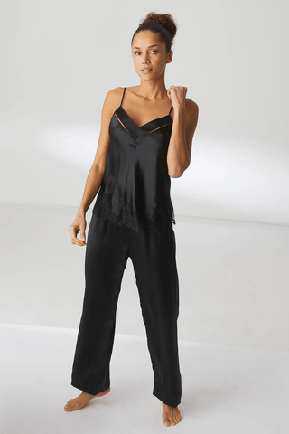 Simone Pérèle Nocturne Silk Camisole Black