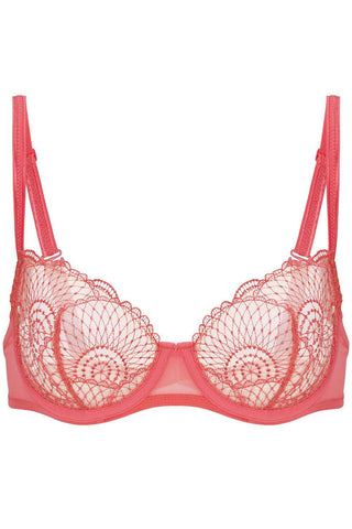 Simone Pérèle Reflet Half Cup Bra Papaya