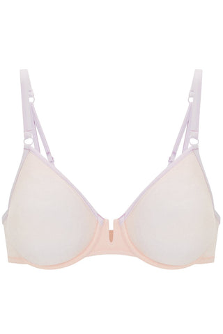 Simone Pérèle Rosalie Moulded Underwired Bra Petal Powder