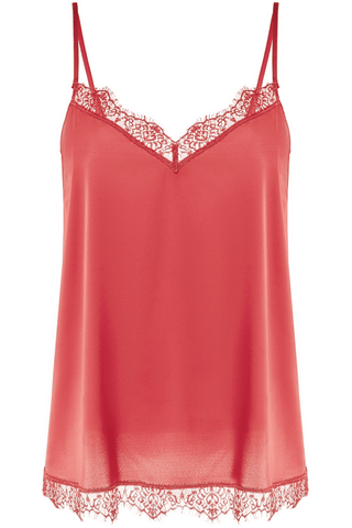 Simone Pérèle Satin Secrets Camisole Quartz Pink