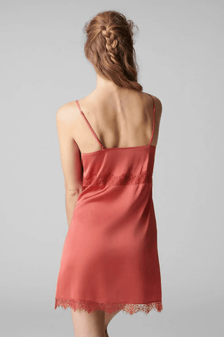 Simone Pérèle Satin Secrets Nightdress Quartz Pink