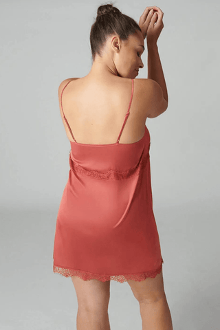 Simone Pérèle Satin Secrets Nightdress Quartz Pink