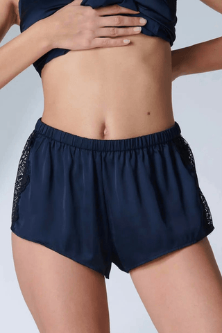 Simone Pérèle Satin Secrets Night Short Full Moon