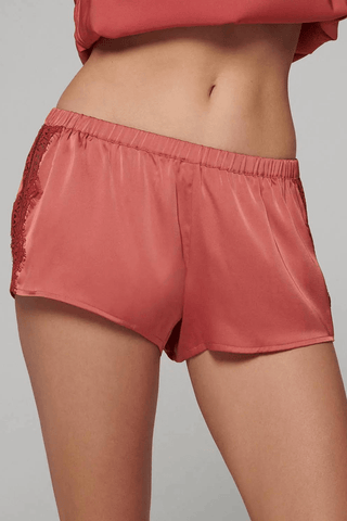 Simone Pérèle Satin Secrets Pyjama Short Quartz Pink